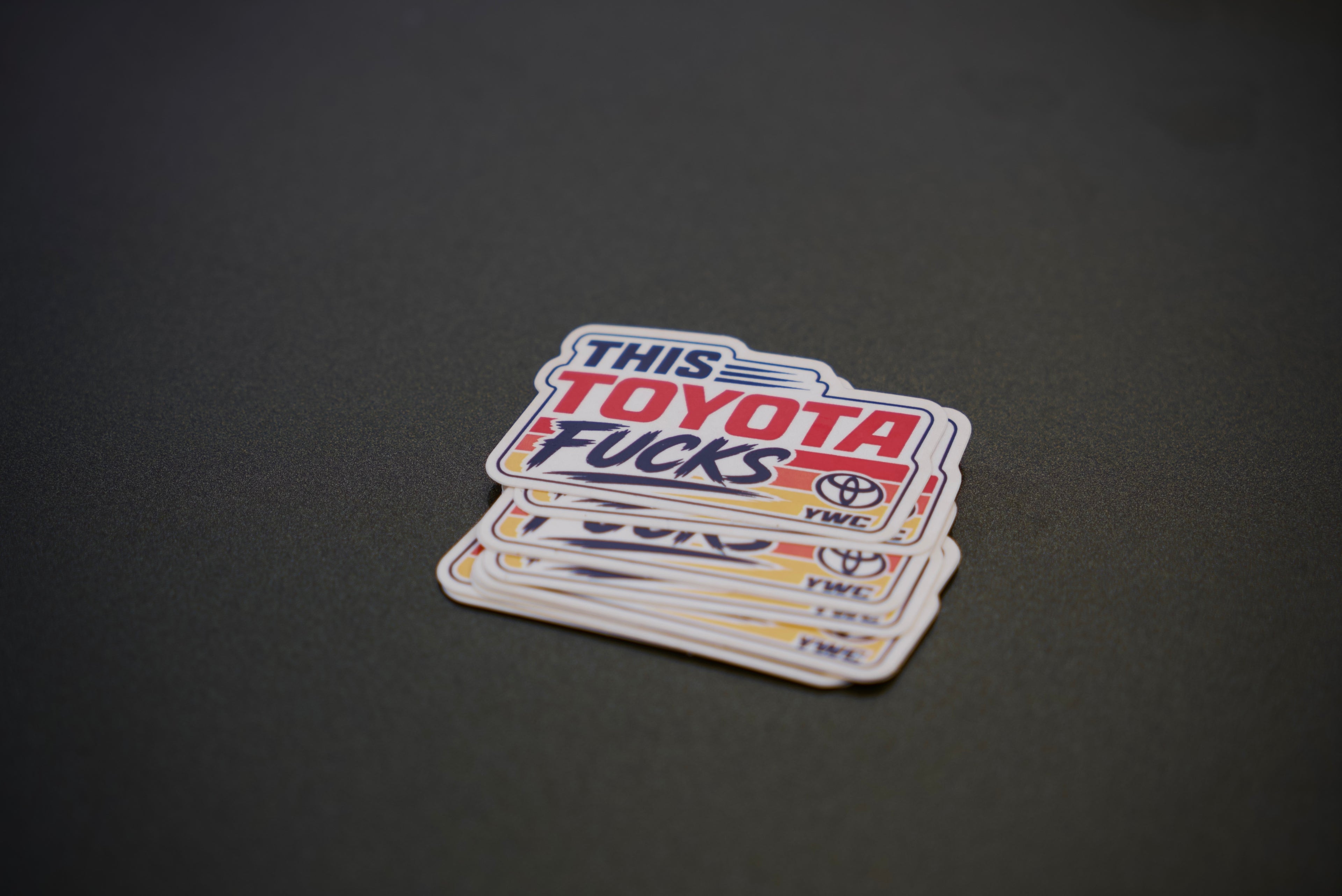 This Toyota F*cks Sticker