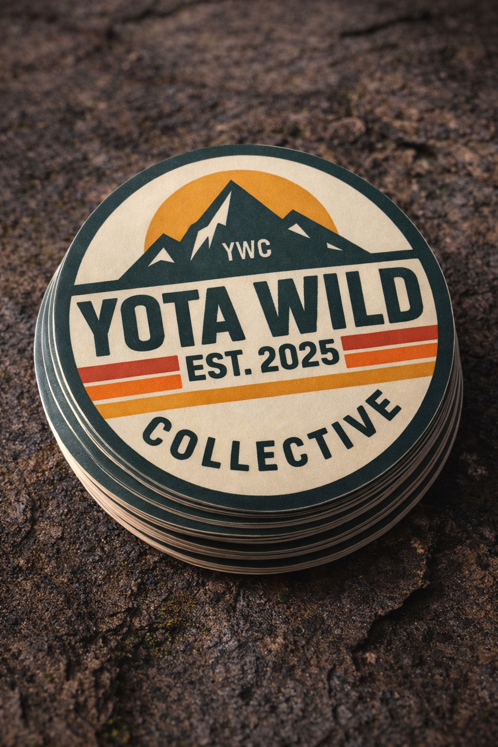 Yota Wild Collective Logo Sticker